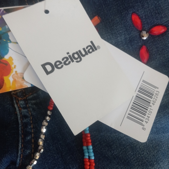 Deasigual Jeans, size 26, new display condition rhinestones jewels - Picture 8 of 10